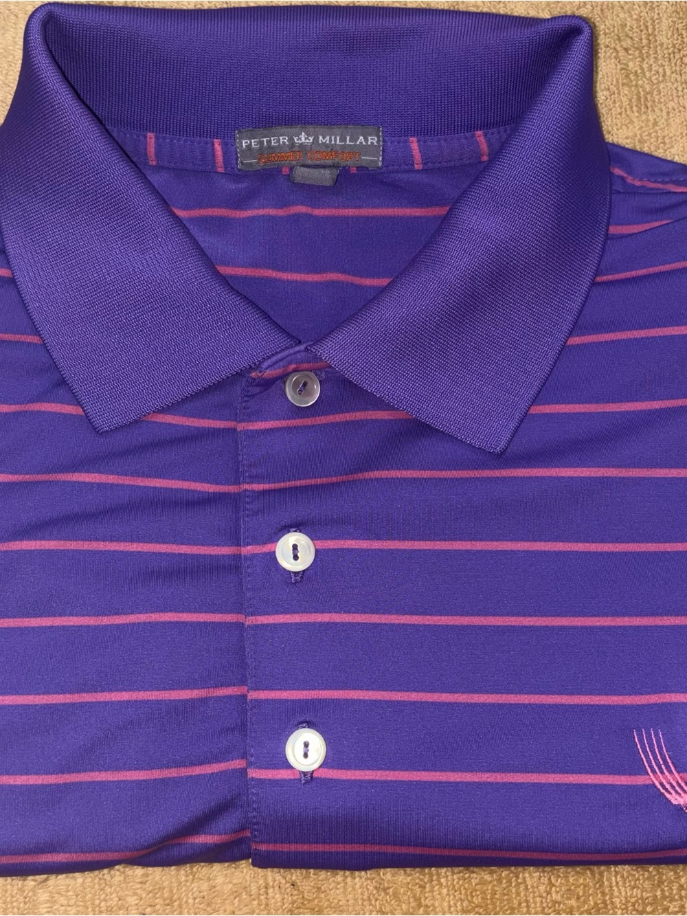 Peter Millar Summer Comfort Polo with Valhalla Golf Club logo